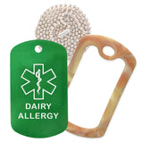 Dairy Allergy Necklace