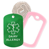 Dairy Allergy Necklace