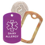 Dairy Allergy Necklace