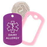 Dairy Allergy Necklace