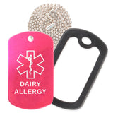 Dairy Allergy Necklace