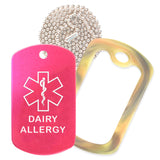 Dairy Allergy Necklace