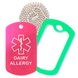 Dairy Allergy Necklace