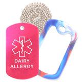 Dairy Allergy Necklace