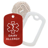 Dairy Allergy Necklace