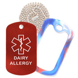 Dairy Allergy Necklace