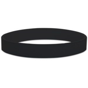blank silicone rubber  wristbands