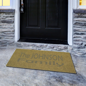 Personalized Doormat Welcome Mat for Wedding Closing Housewarming Gift