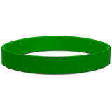 Green Blank Half Inch Wristband