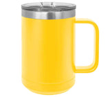 15oz Insulated Mug with Slider Lid