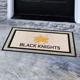 Chuckey Doak Black Knights Indoor/Outdoor Polyester Doormat with Recycled Rubber Backing