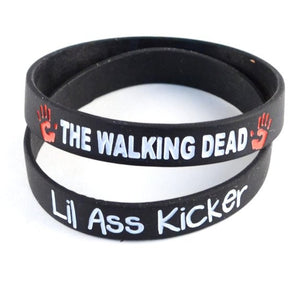 The Walking Dead Bracelet Lil Ass Kicker Wristband - 2 Pack