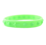 8" Rosary Wristband lightgreen